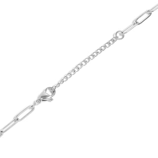 Silver Carabiner Necklace Clasp
