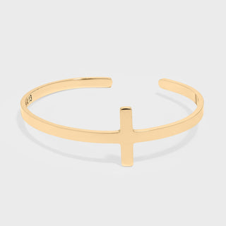 Philipians 4:13 Cross Cuff Bracelet