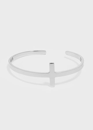 Philipians 4:13 Cross Cuff Bracelet