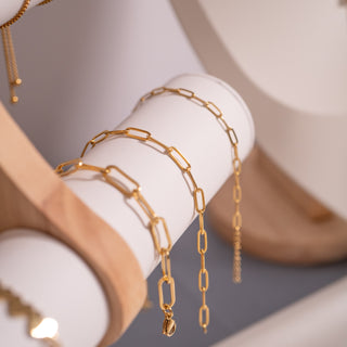 Paperclip Chain Bracelet