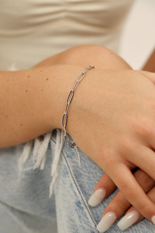 Paperclip Chain Bracelet