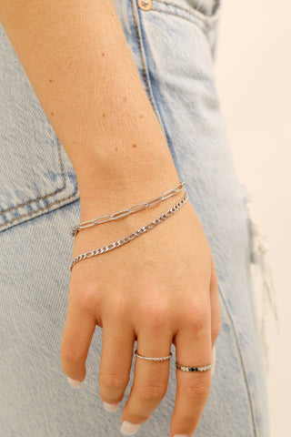 Paperclip Chain Bracelet
