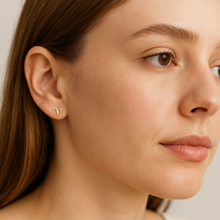 Zodiac Stud Earrings