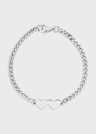 Double Heart Bracelet