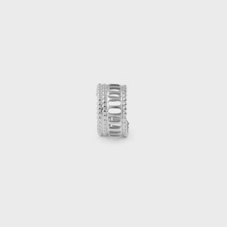 Cutout Ladder Ear Cuff- Main stainless