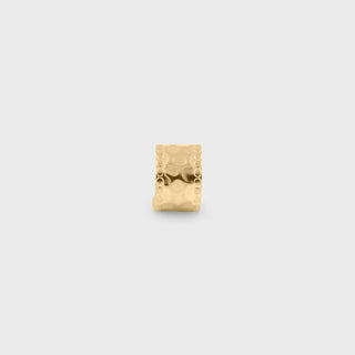 Hammered Ear Cuff- gold main 