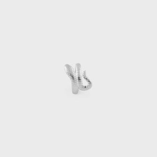 Snake Ear Cuff- stainless main 