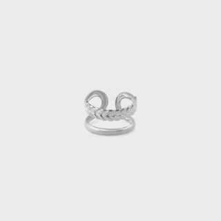 Wheat Open Ear Cuff- Stainless main