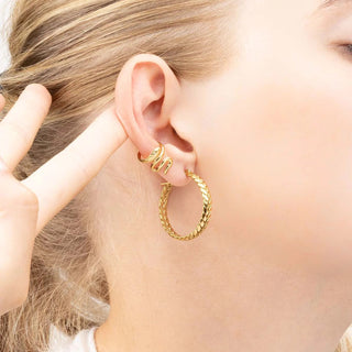 Snake Crawler Ear Cuff- Model