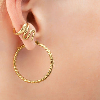 Snake Crawler Ear Cuff- Model