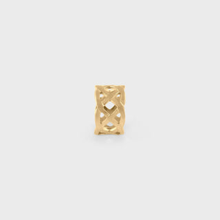 Woven Ear Cuff- gold main 