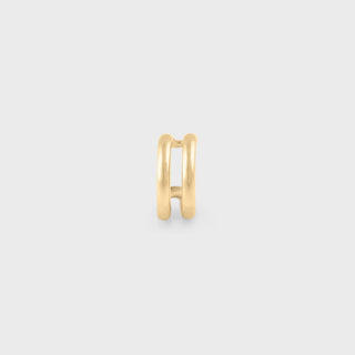 Classic Double Ear Cuff- gold main 