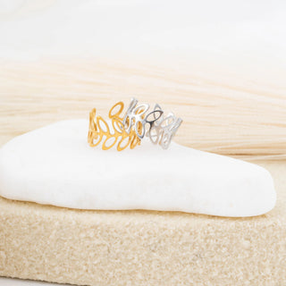 Oval Ear Cuff- Studio