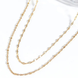 Dainty Layered Chain Necklace Set