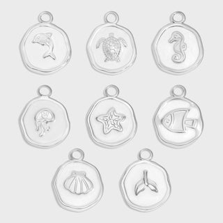 Dolphin Epoxy Charm