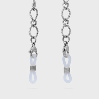 Hammered Oval Sunglass Chain - Main