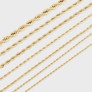 14K Gold Filled PLUS™ Rope Chain Bracelet- Lengths
