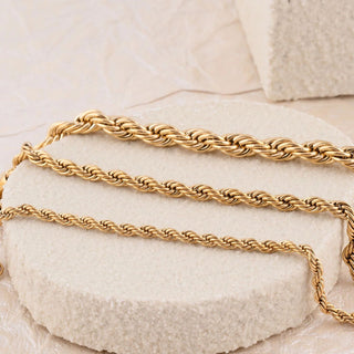 14K Gold Filled PLUS™ Rope Chain Bracelet- Studio