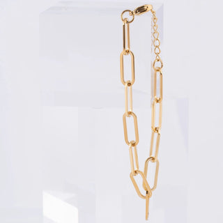 14K Gold Filled PLUS™ Paperclip Chain Bracelet- Studio