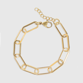 Paperclip Chain Bracelet