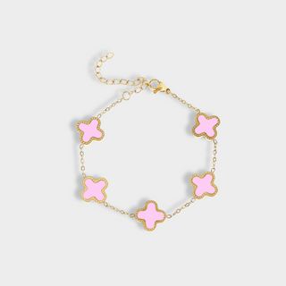 Lucky Clover Charm Bracelet