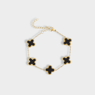 Lucky Clover Charm Bracelet