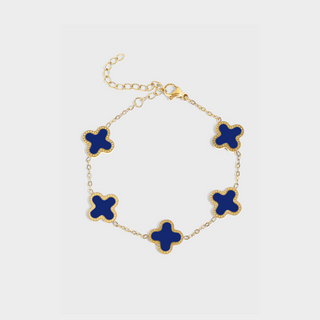 Lucky Clover Charm Bracelet