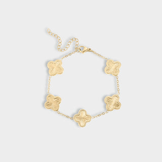 Lucky Clover Charm Bracelet