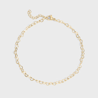 Linked Hearts Anklet
