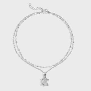 Sea Turtle Charm Anklet