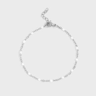 White Confetti Bracelet