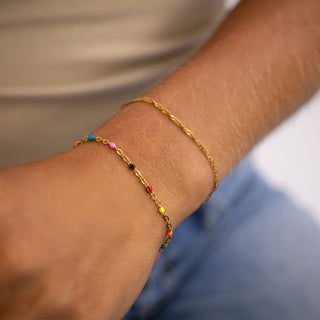 Muti Color Confetti Bracelet