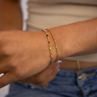 Muti Color Confetti Bracelet