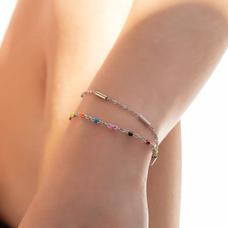 Muti Color Confetti Bracelet