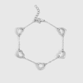 Station Heart Bracelet