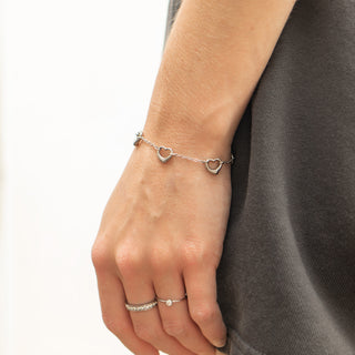 Station Heart Bracelet