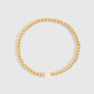 Stretch Bracelet with Pearl