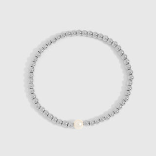 Stretch Bracelet with Pearl