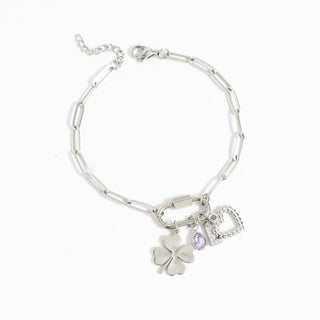 Teardrop Birthstone Charm