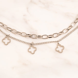 Lucky Clover Charm Bracelet