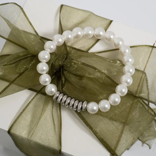 Accented Pearl Beaded Bracelet