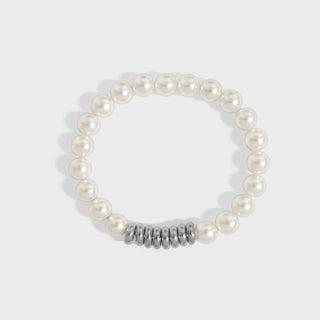 Accented Pearl Beaded Bracelet
