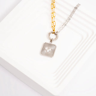 Stone Heart Pendant