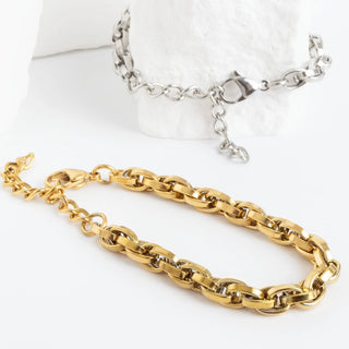 Double Oval Bracelet