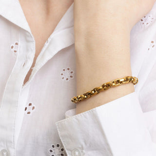 Double Oval Bracelet