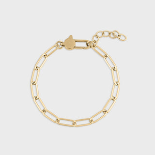 Lock Paperclip Bracelet- Main