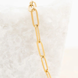 Lock Paperclip Bracelet- Studio