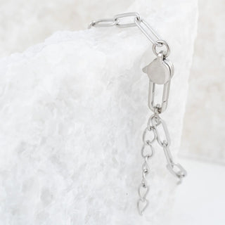 Lock Paperclip Bracelet- Studio