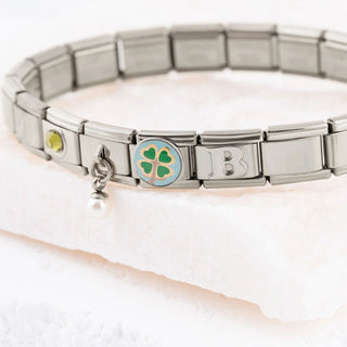 Four Leaf Clover Italian Charm- Studio
