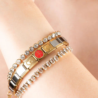 Full Heart Italian Charm- Model